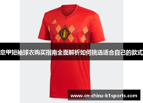 意甲短袖球衣购买指南全面解析如何挑选适合自己的款式